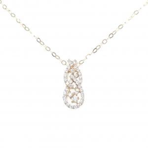 K18PG ダイヤモンド ネックレス 0.38CT