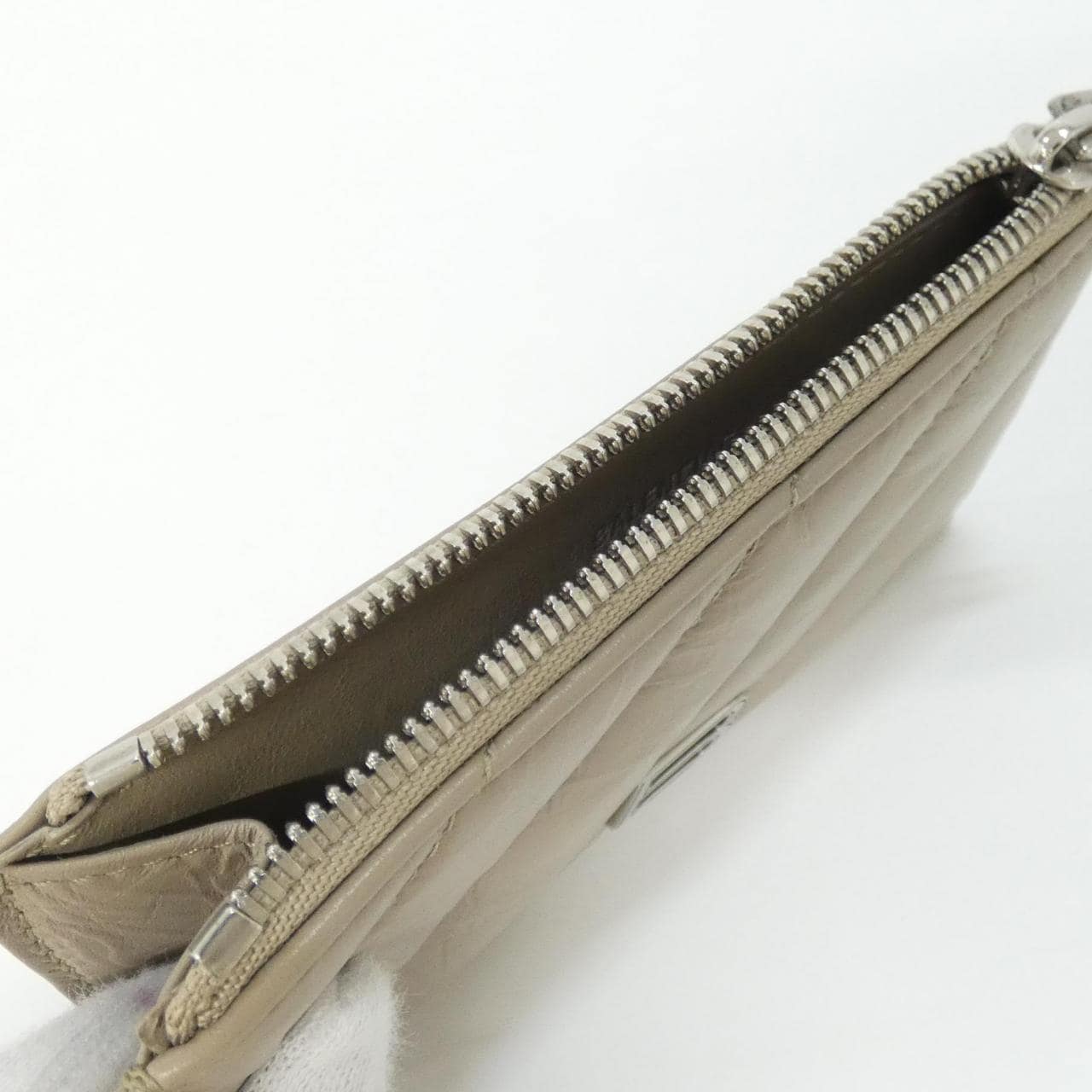 バレンシアガ CRUSH LONG COIN & CARD HOLDER QUILTED 766465 210J0 コインケース