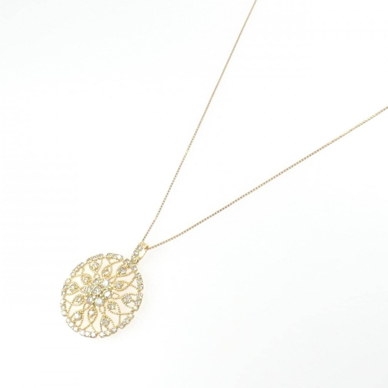 K18YG ダイヤモンド ネックレス 1.00CT
