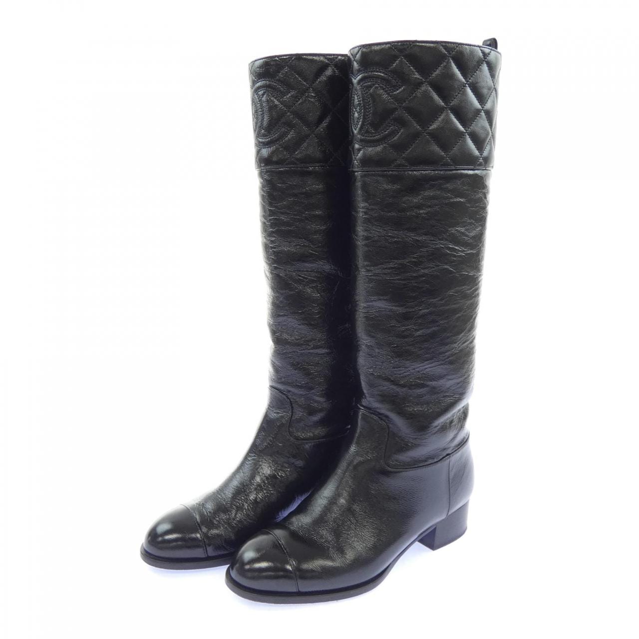 シャネル CHANEL ハイブーツ HIGHBOOTS G45201B13884 ブーツ