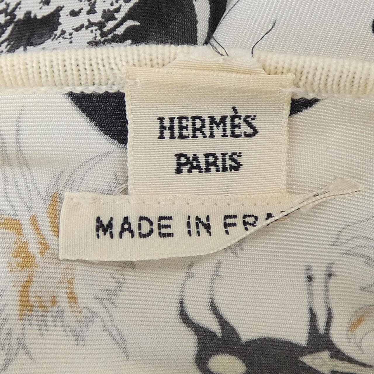 エルメス HERMES KACHINAS 26-7750 ツイルレーヌ. トップス