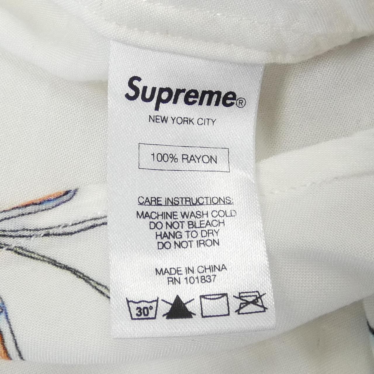 SUPREME SUPREME S/S shirt