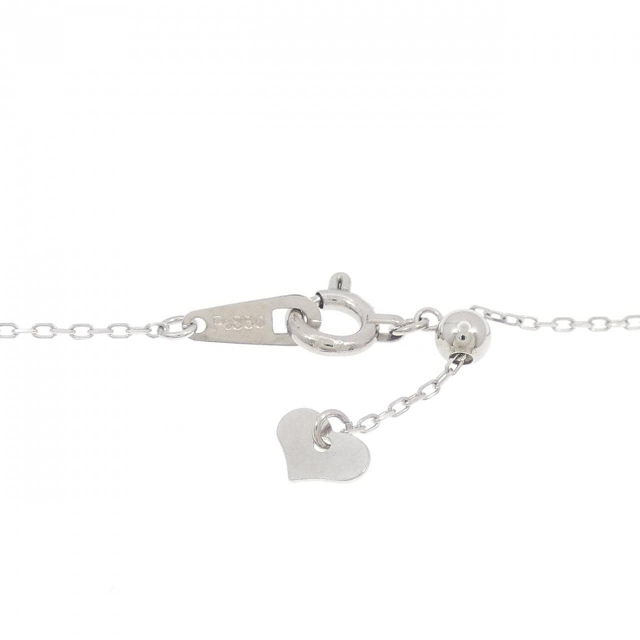 PT900/PT850 ダイヤモンド ネックレス 0.30CT