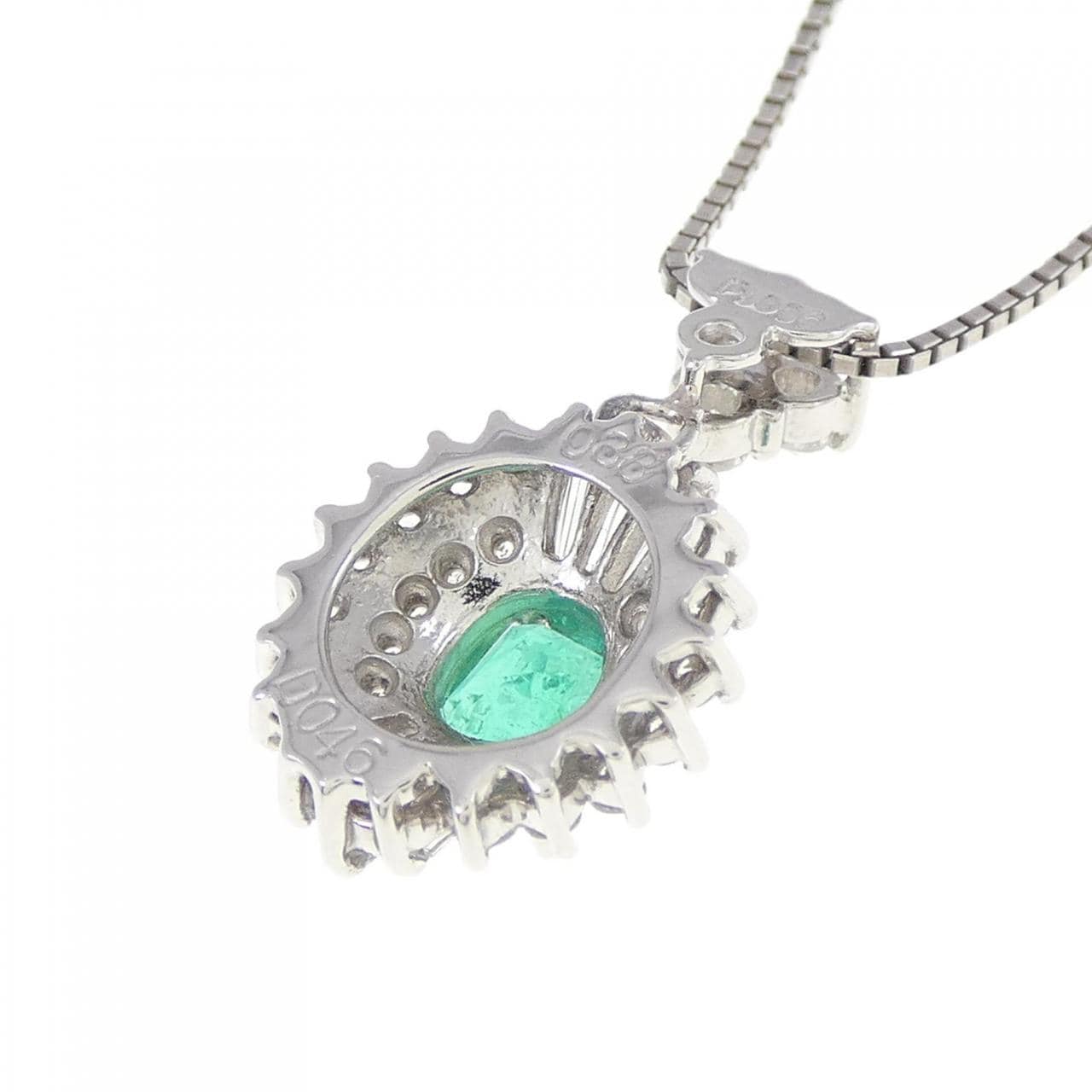 PT Emerald Necklace 0.38CT