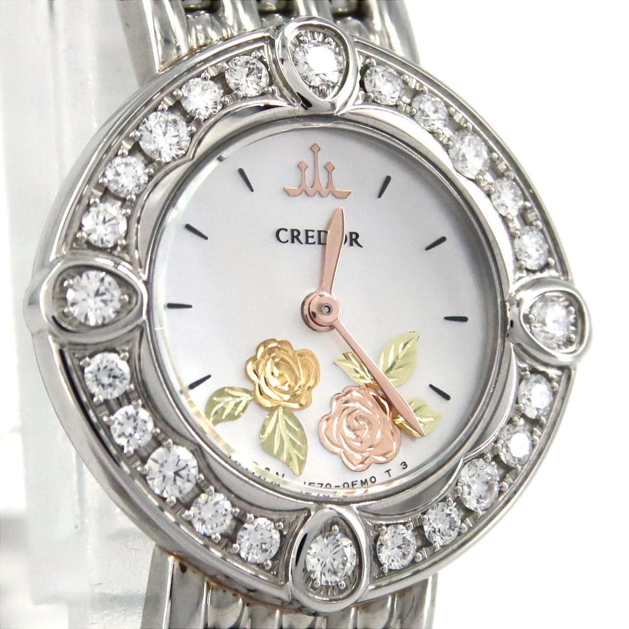 SEIKO セイコー CREDOR クレドール 1270-5070 レディースQZ