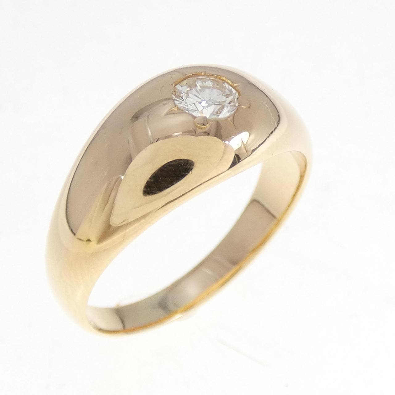 K18YG ダイヤモンド リング 0.2CT