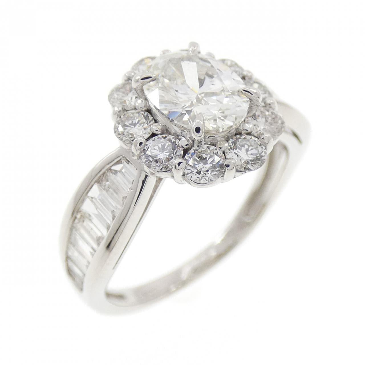 PT900 ダイヤモンド リング 0.779CT