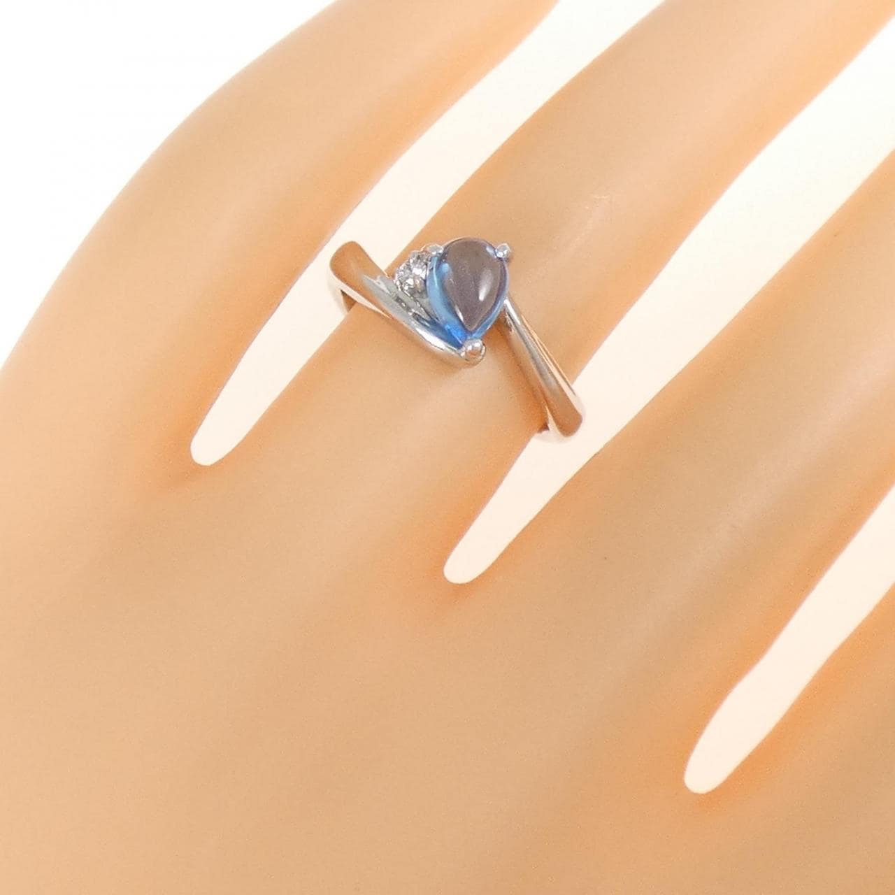 PT ブルートパーズ リング 0.95CT