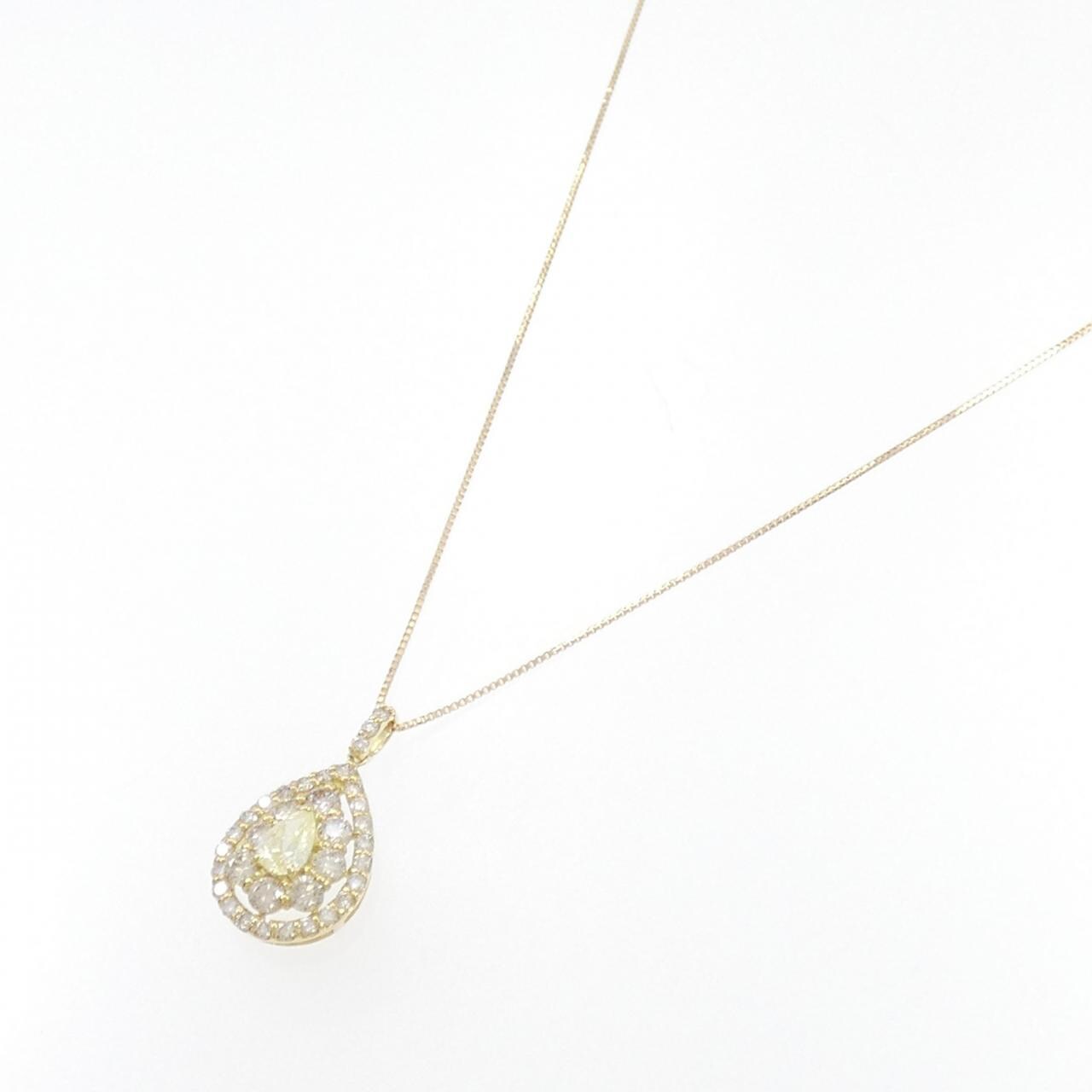 【新品】K18YG ダイヤモンド ネックレス 1.00CT