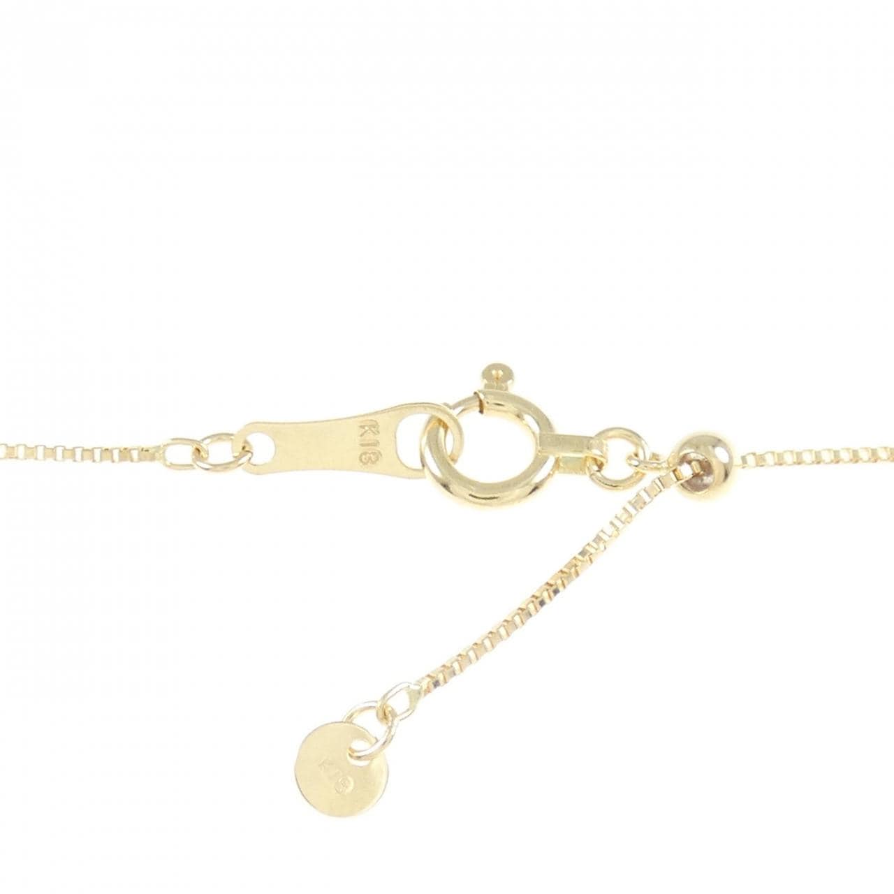 K18YG ダイヤモンド ネックレス 0.3CT