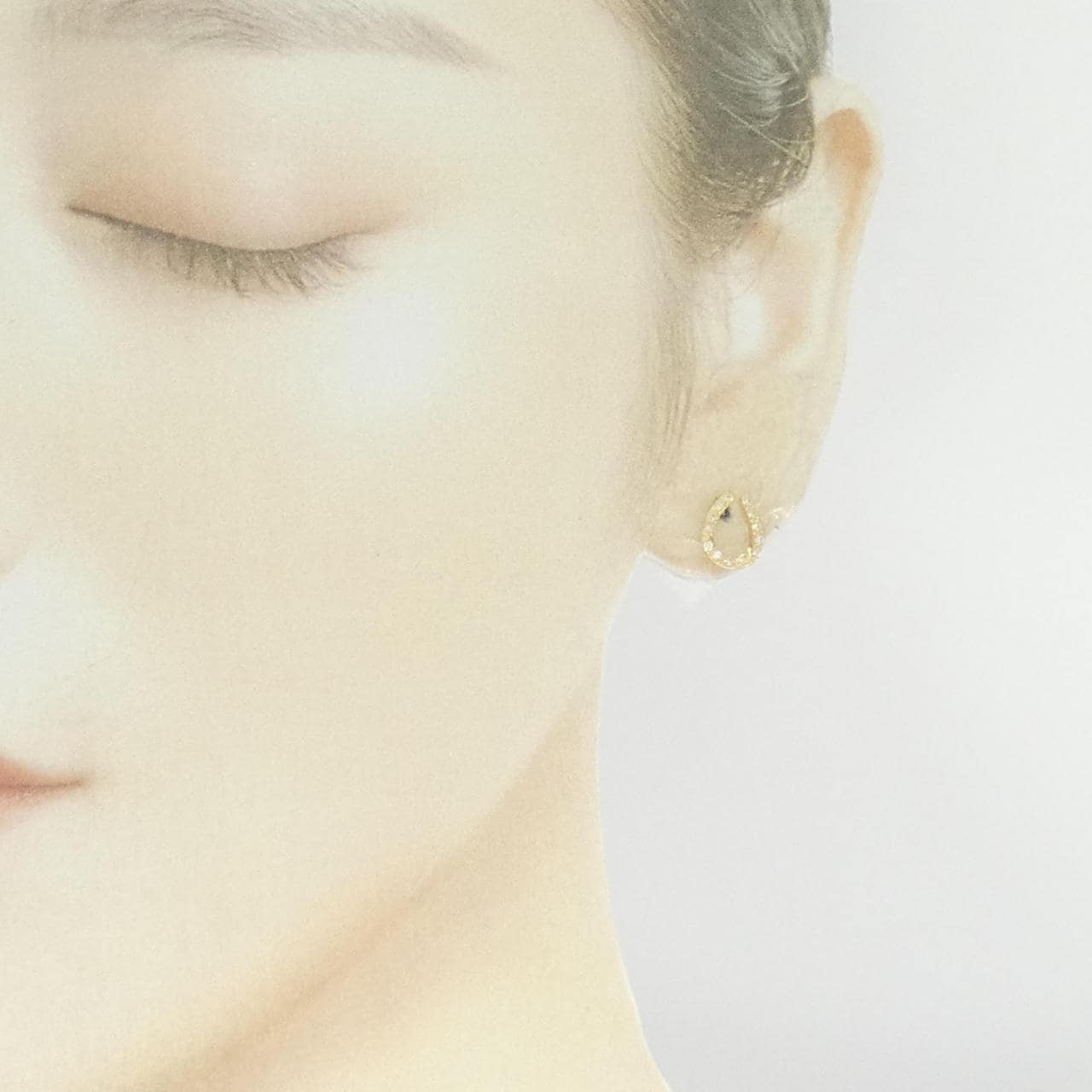 [Remake] K18YG Diamond earrings 0.20CT