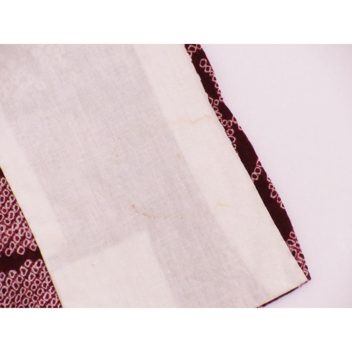 女ゆかた　絞り加工　広衿　身丈Ｓ寸