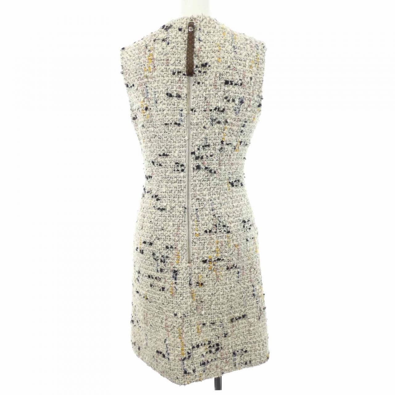 ルイヴィトン LOUIS VUITTON ブークレットツイードAラインドレス FRDS52MCL ワンピース