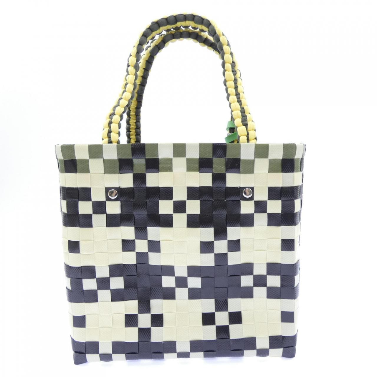 マルニ MARNI MARI MARKET JERSEY HANDLE BASKET SHMH0013A0 BAG