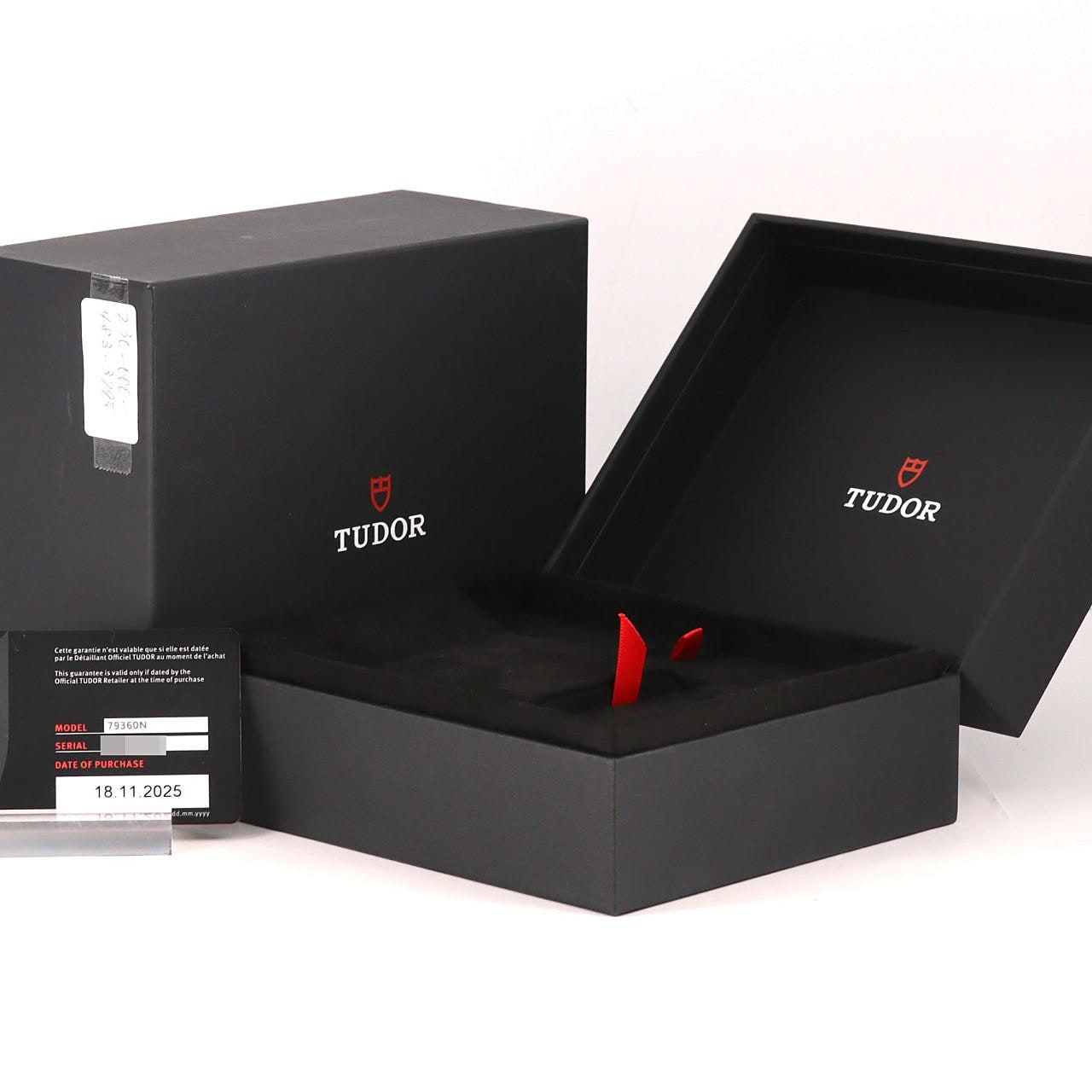 チューダー/チュードル ブラックベイクロノ M79360N-0014 SS 自動巻