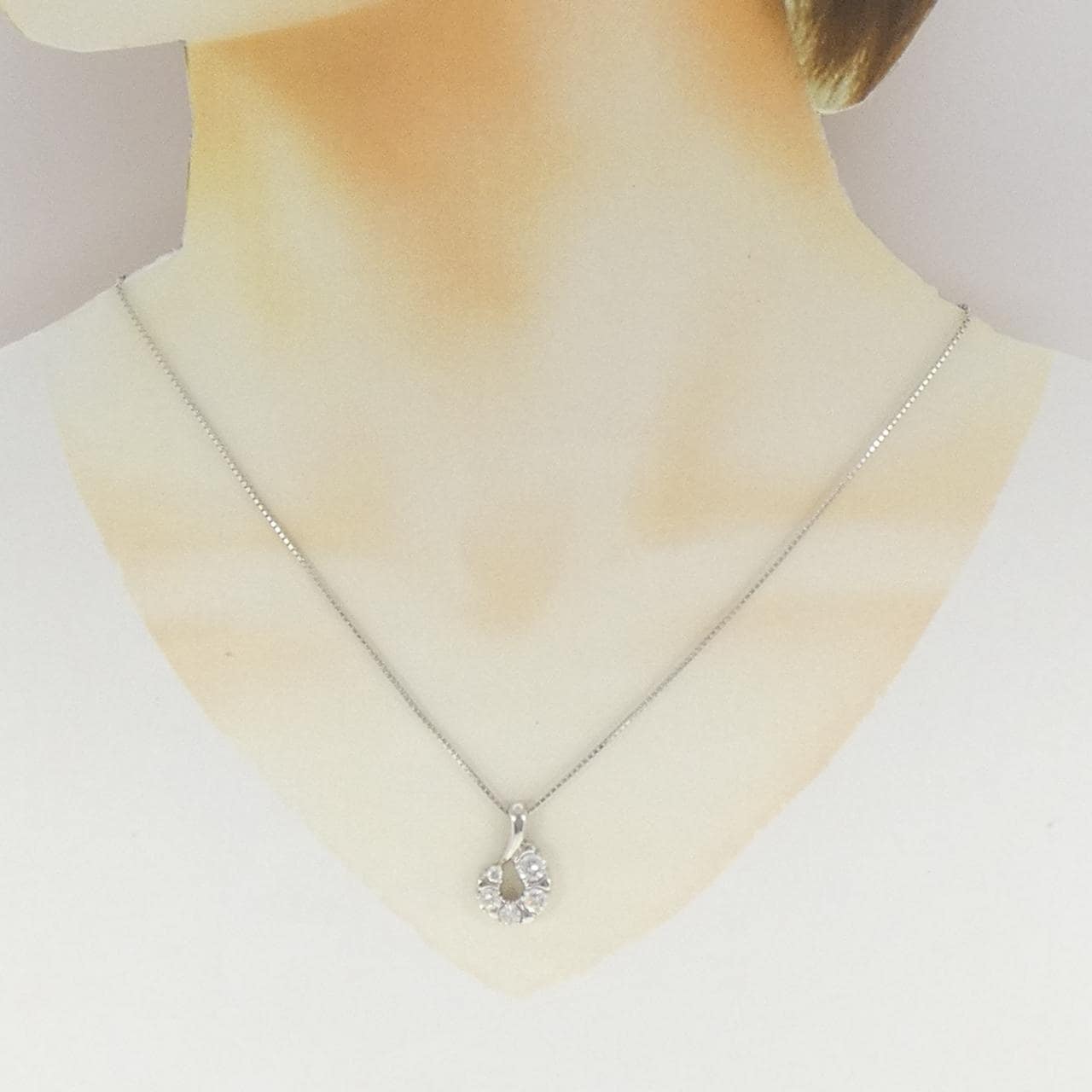 PT850 ダイヤモンド ネックレス 1.00CT