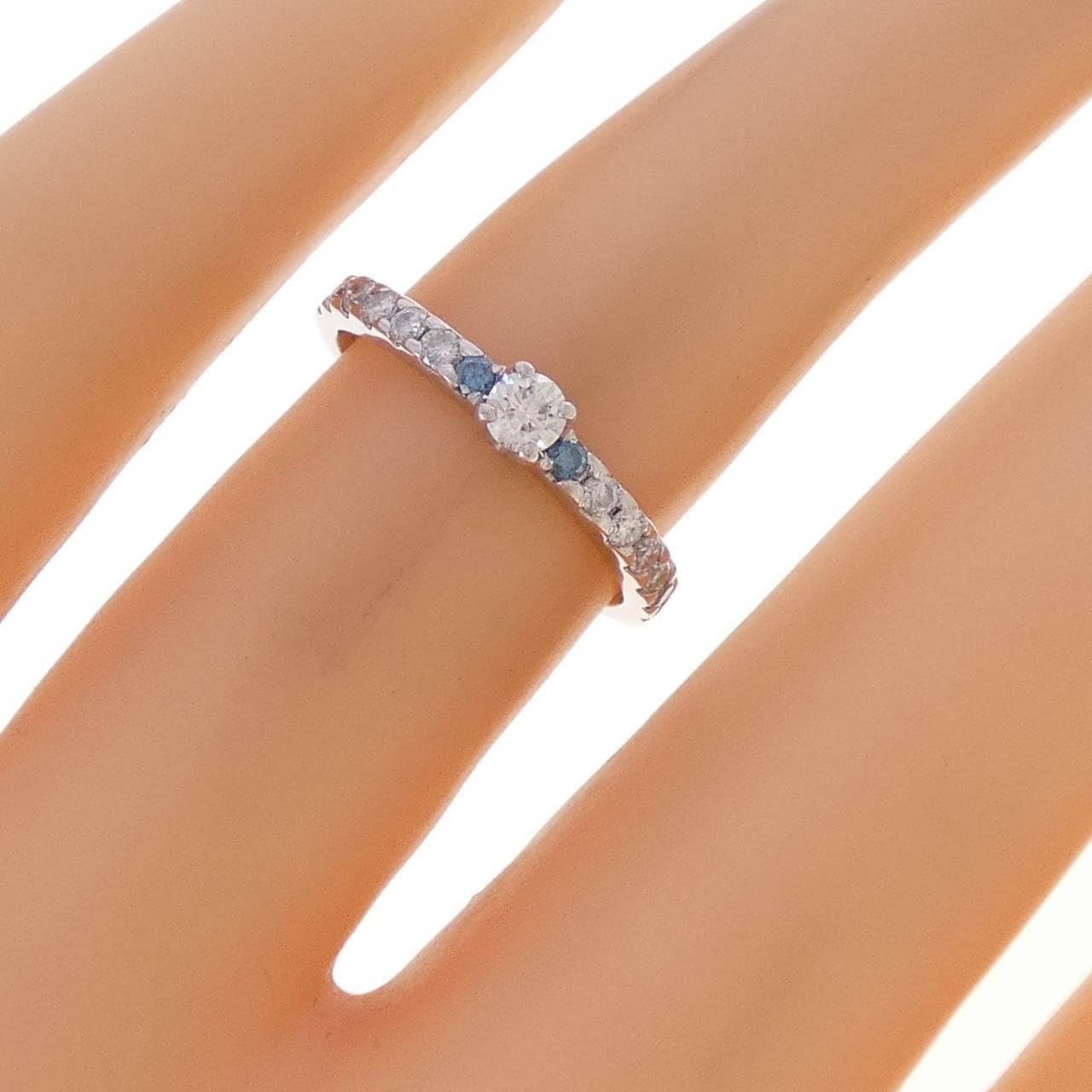 PT900 ダイヤモンド リング 0.098CT