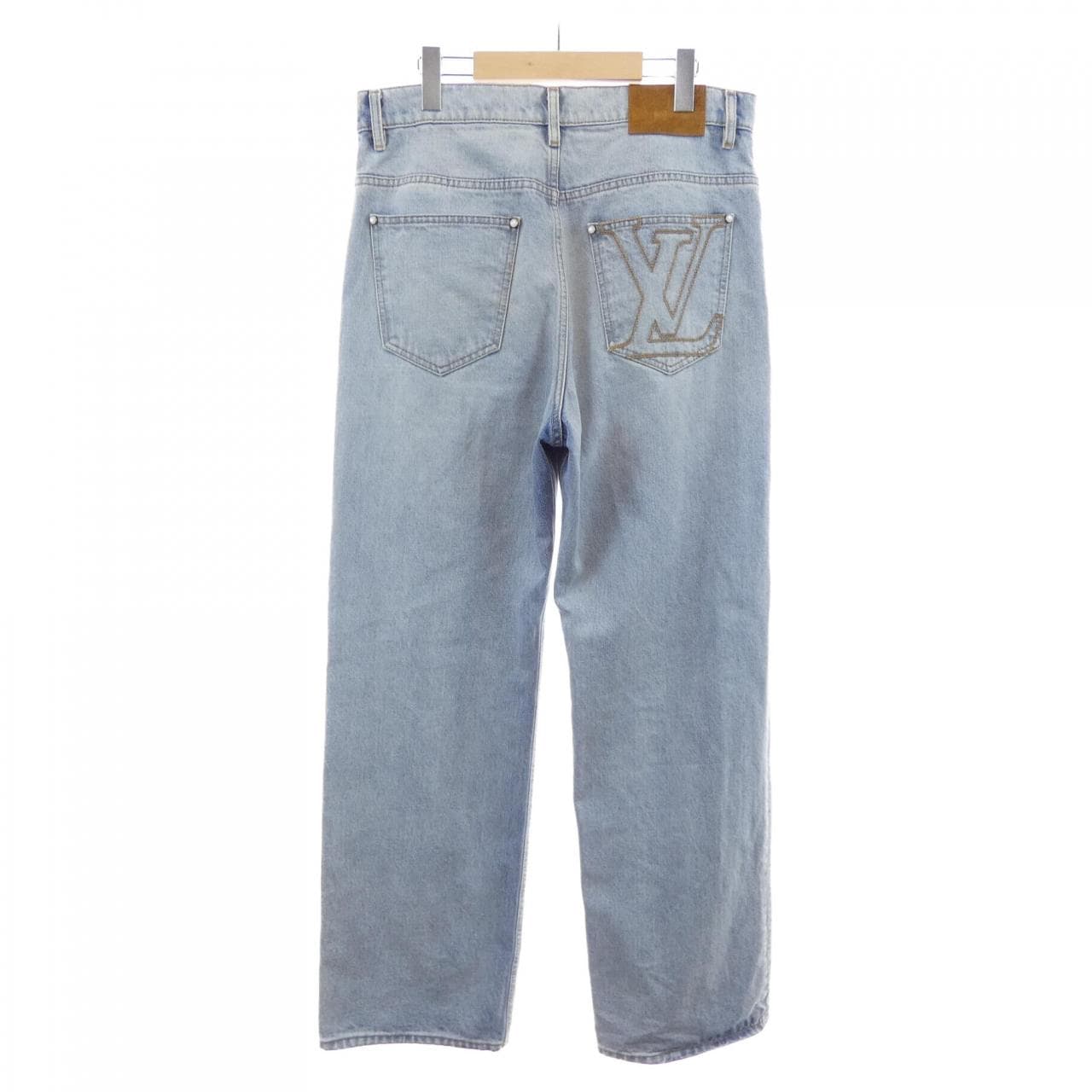 ルイヴィトン LOUIS VUITTON ワイドレッグフィットデニムパンツ HSD50WPCP ジーンズ