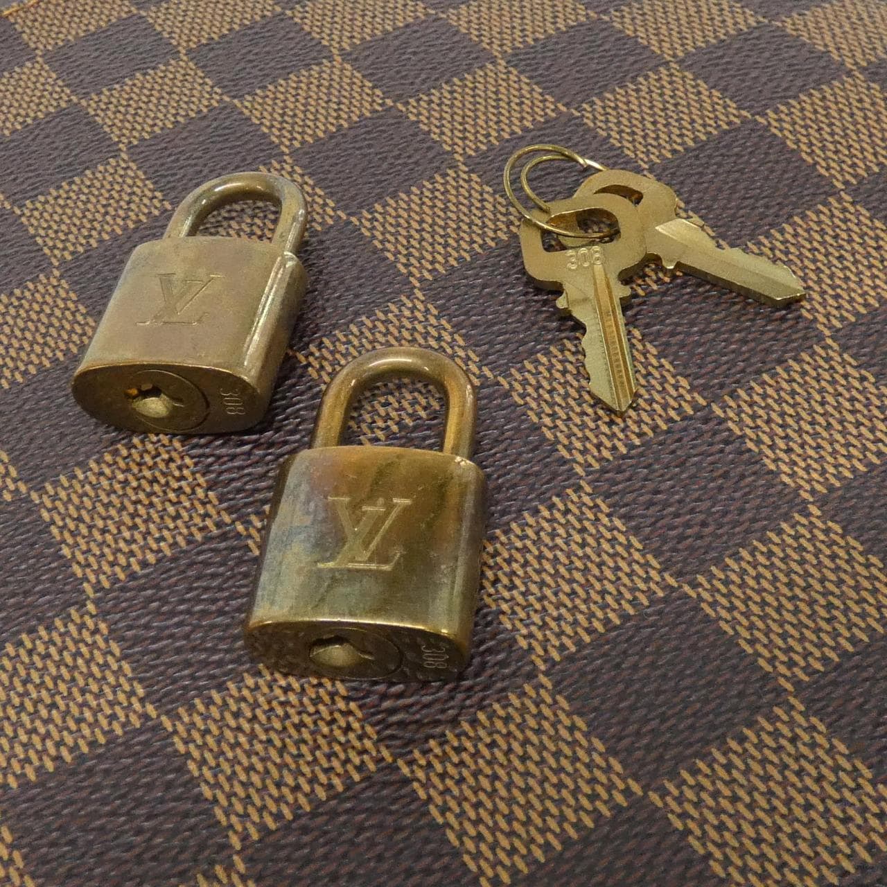 ルイヴィトン ダミエ ドルソ ドゥロ N45251 ショルダーバッグ