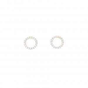 K18YG ダイヤモンド ピアス 0.17CT