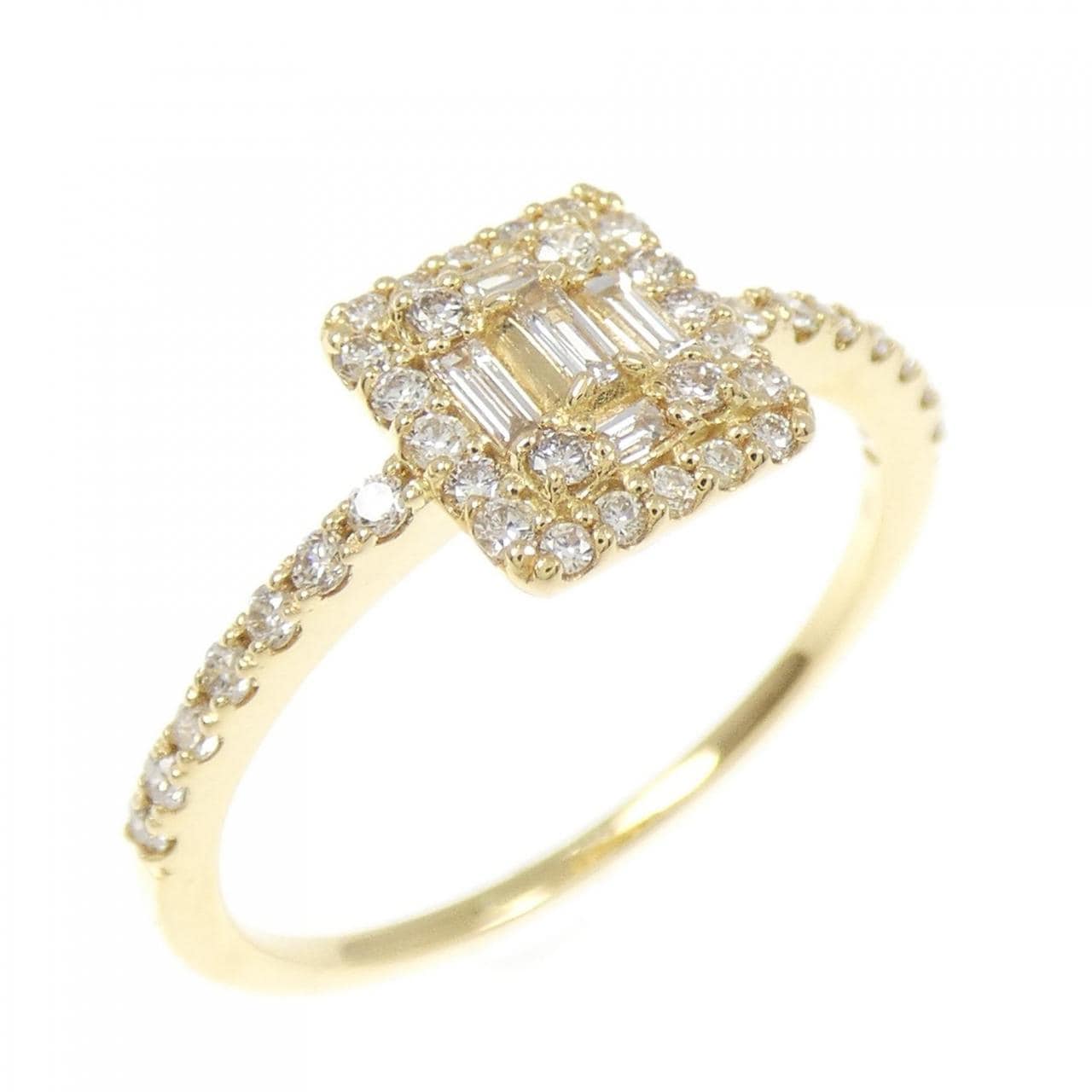 K18YG ダイヤモンド リング 0.30CT