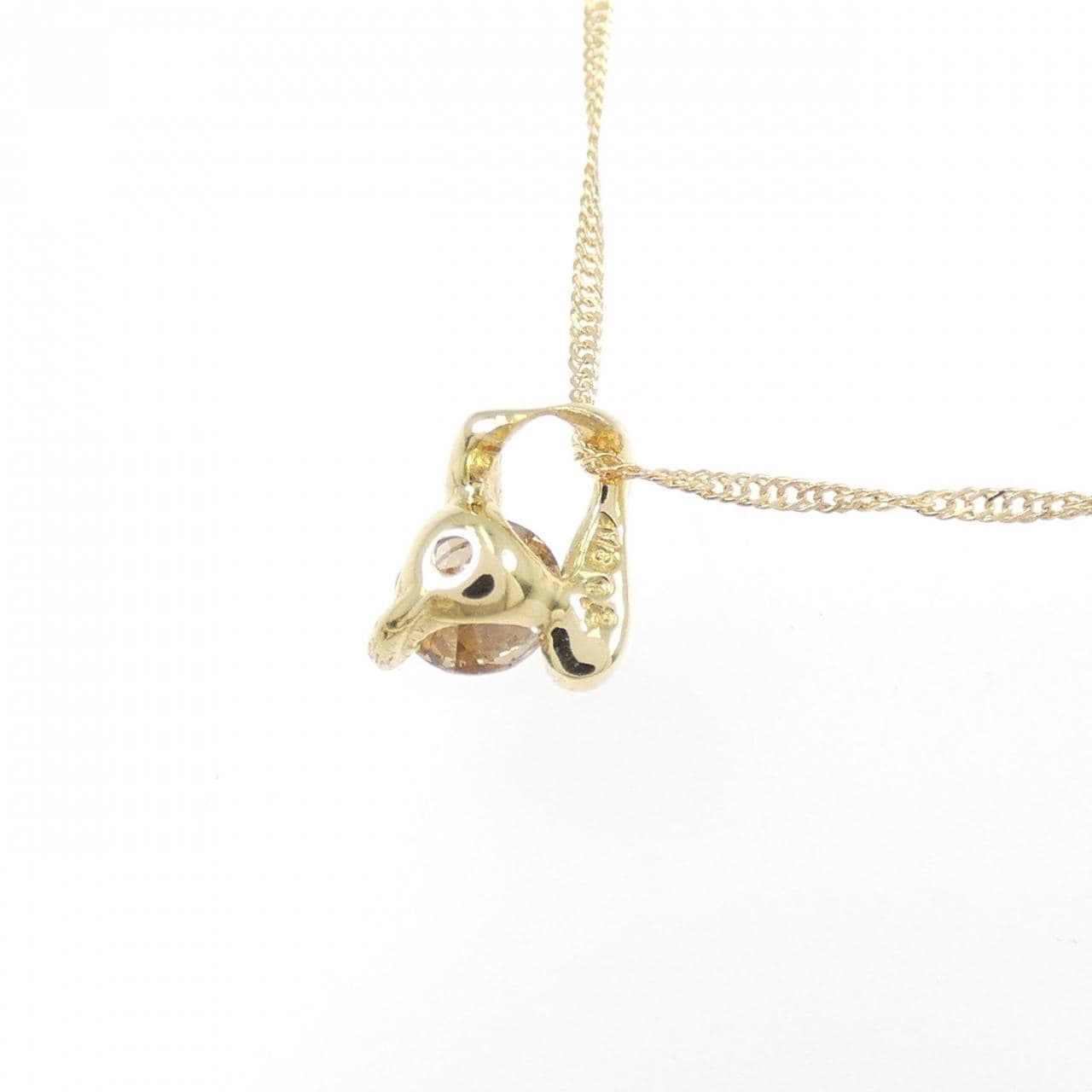 K18YG ダイヤモンド ネックレス 0.2CT
