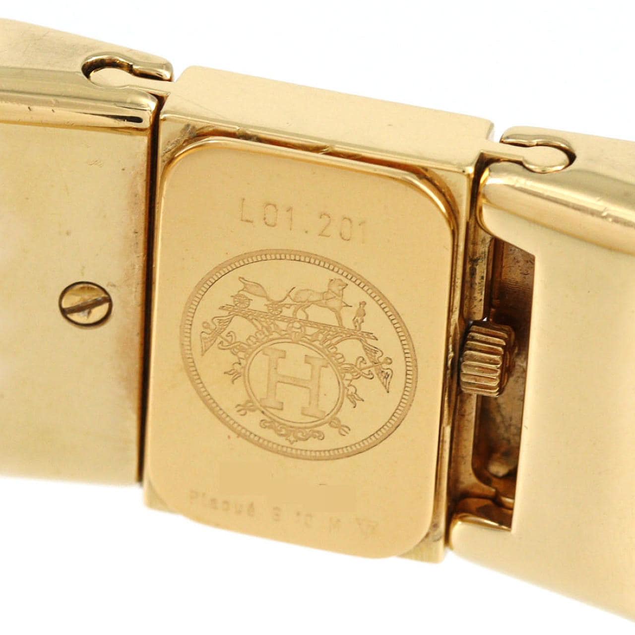 エルメス ロケリザード GP LO1.201 GP クォーツ