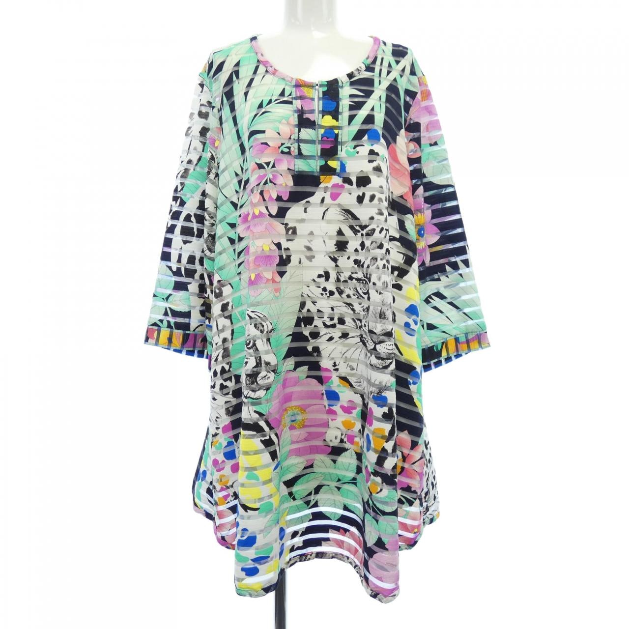 LEONARD FUCHSIA ワンピース