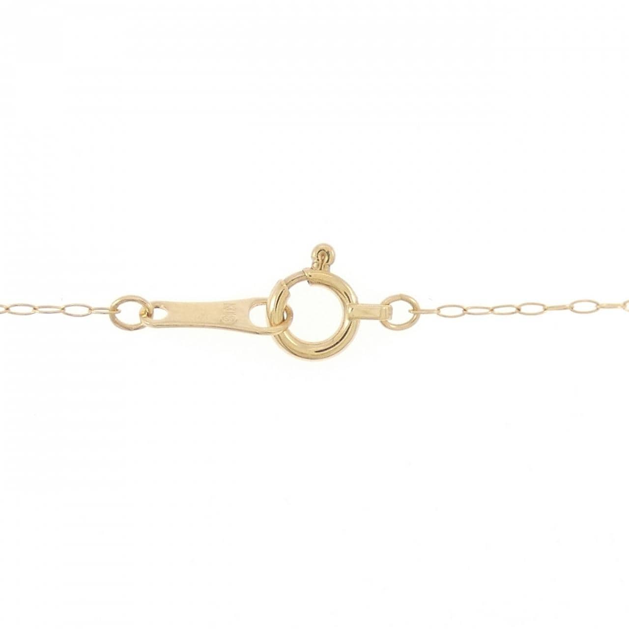 K18YG ダイヤモンド ネックレス 0.10CT