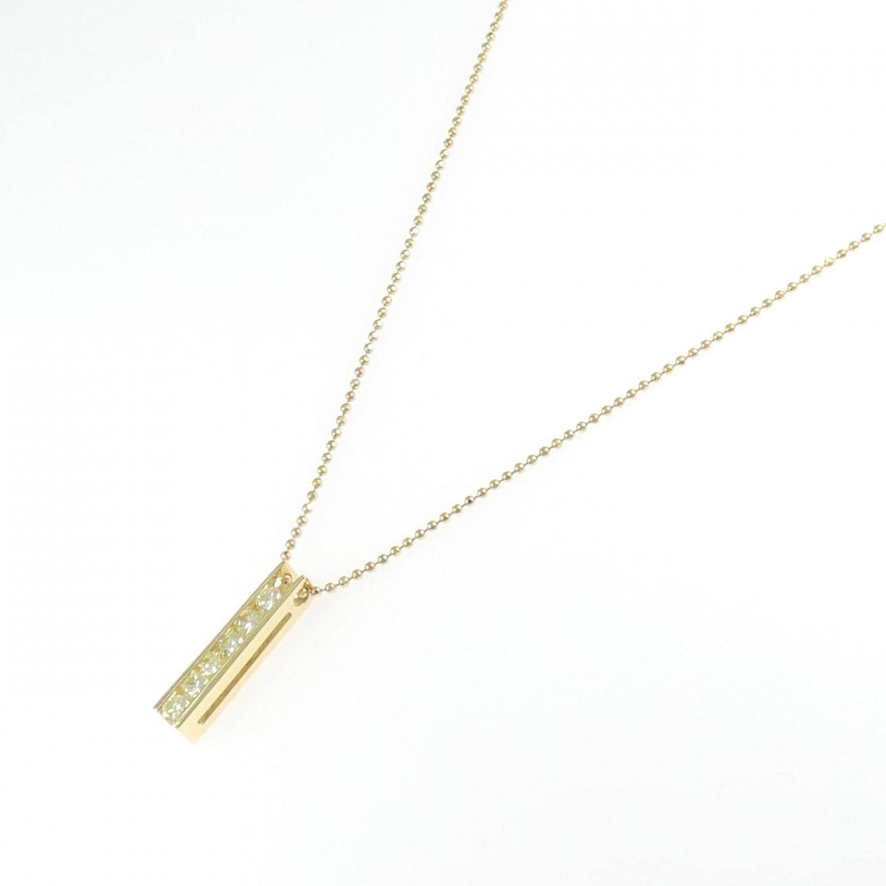 K18YG ダイヤモンド ネックレス 0.59CT