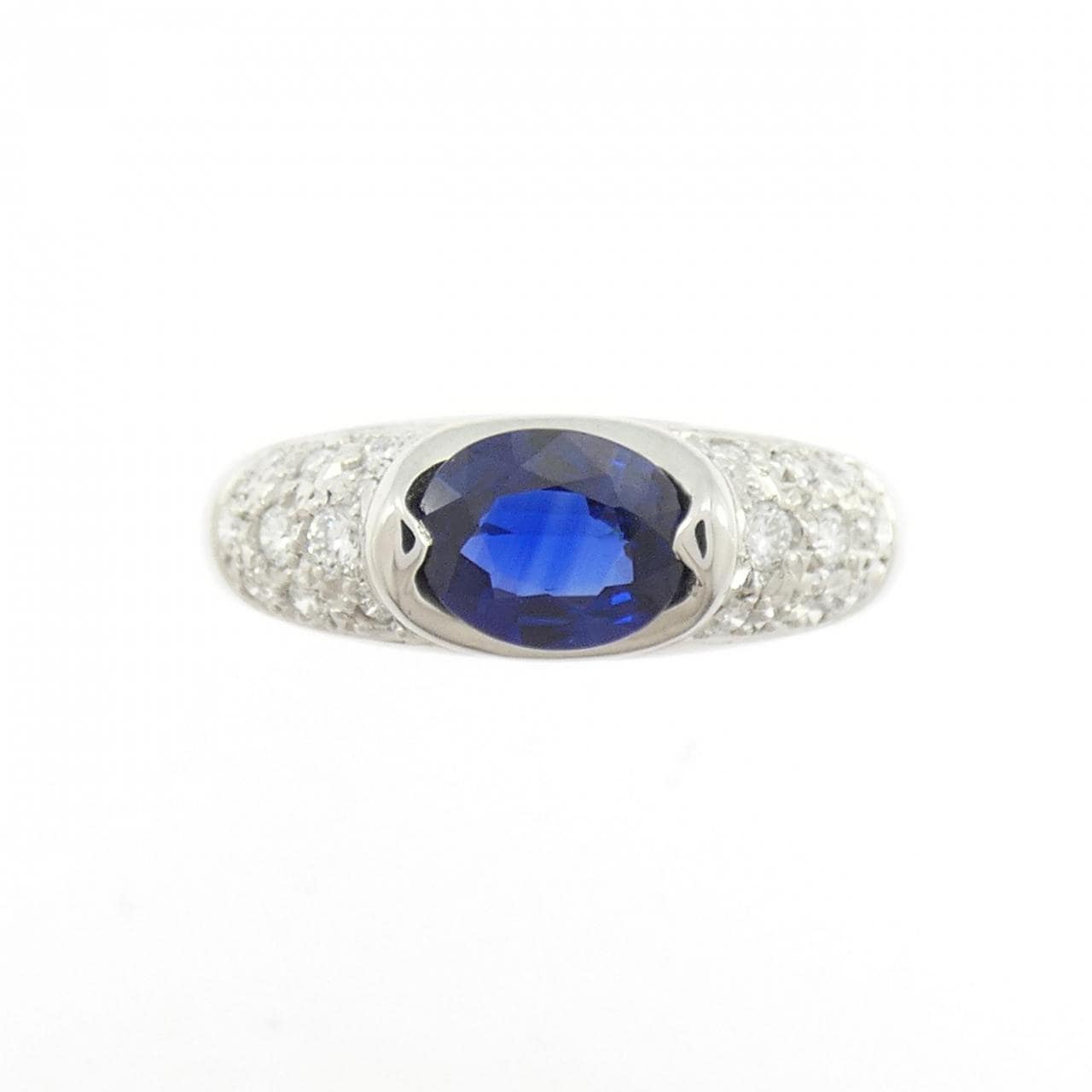 PT900 サファイヤ リング 0.91CT
