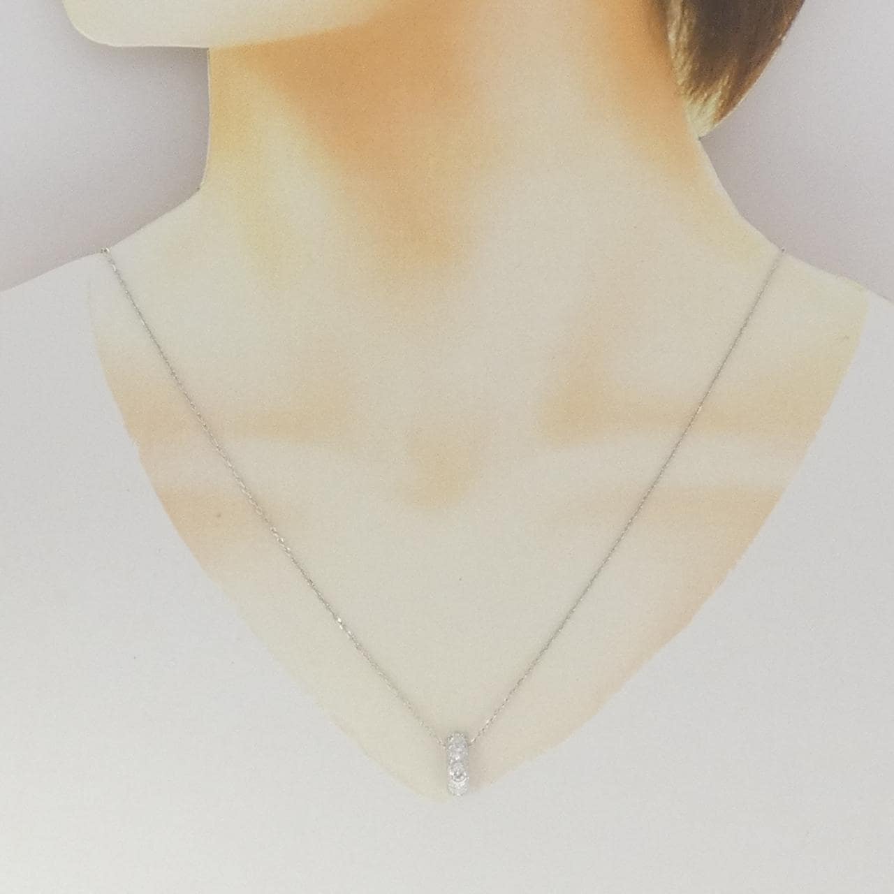ミキモト ダイヤモンド ネックレス 0.24CT