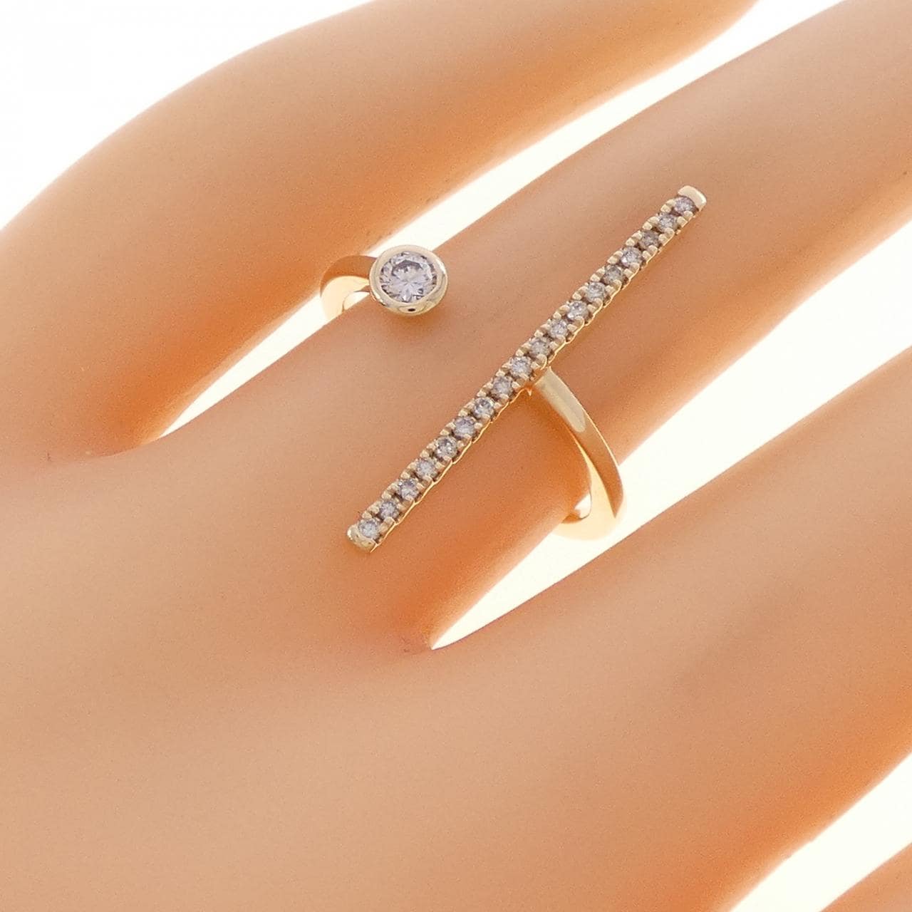 ヒロタカ ゴサマー リング 0.10CT
