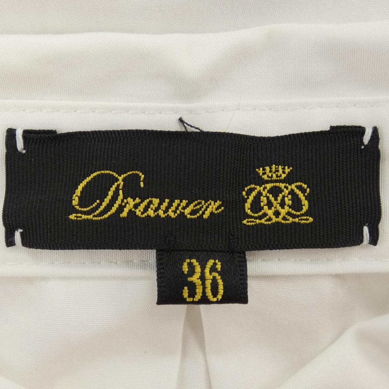 ドゥロワー DRAWER 6521-2-991378 S／Sシャツ