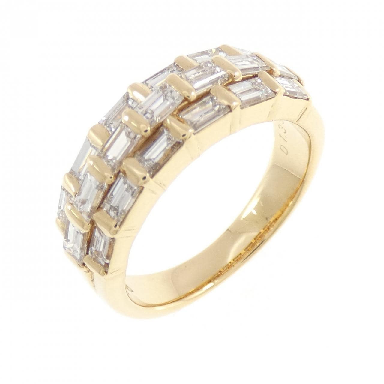 K18YG ダイヤモンド リング 1.39CT