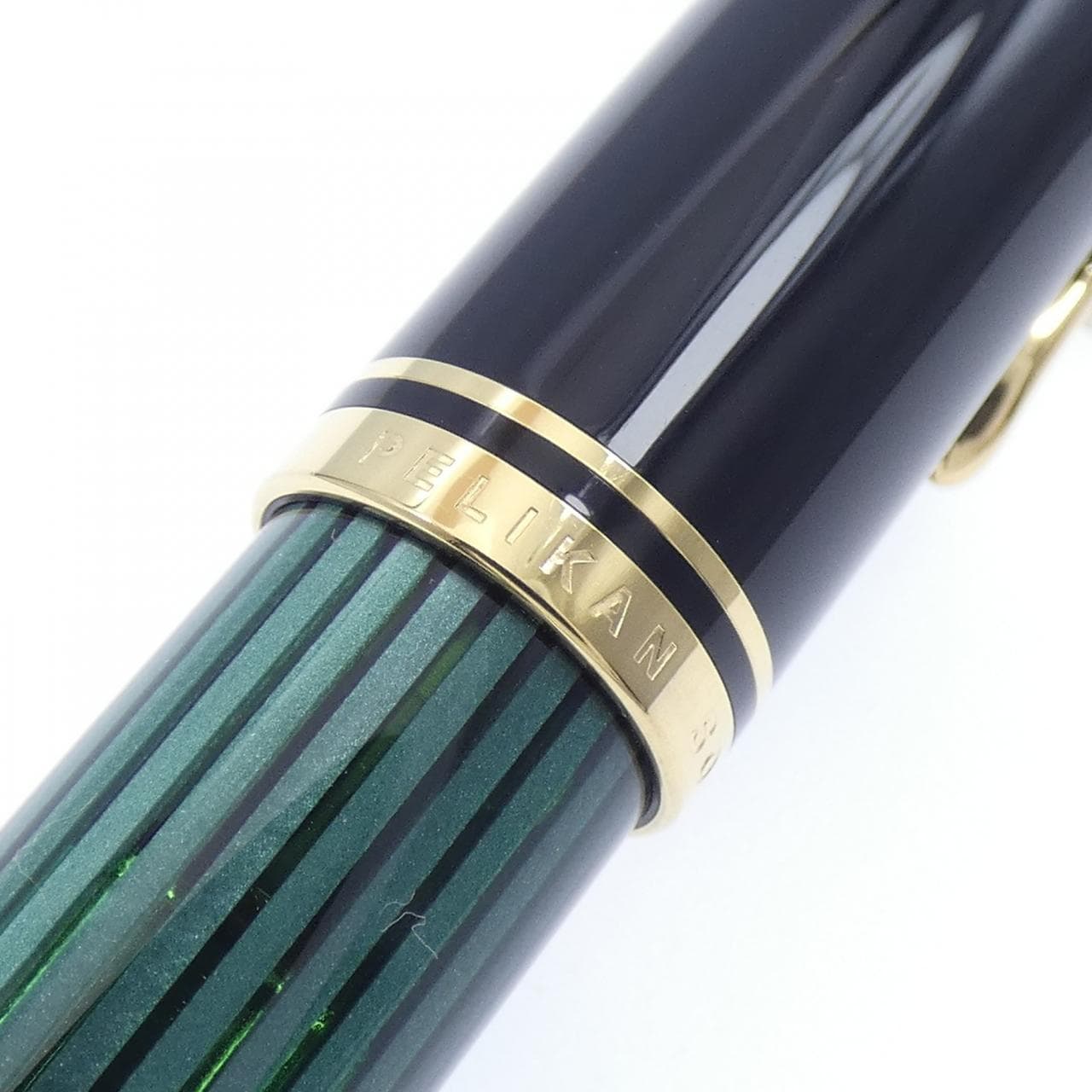 ペリカン スーベレーンM400緑縞 万年筆