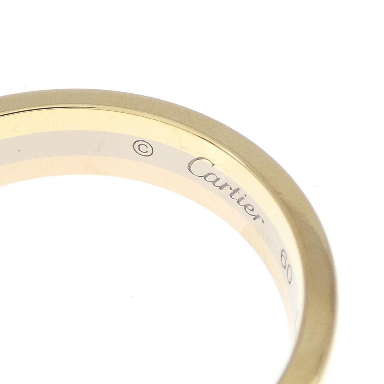 Cartier三金戒指