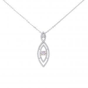 PT900/K18PG ダイヤモンド ネックレス 0.239CT VLPP I1