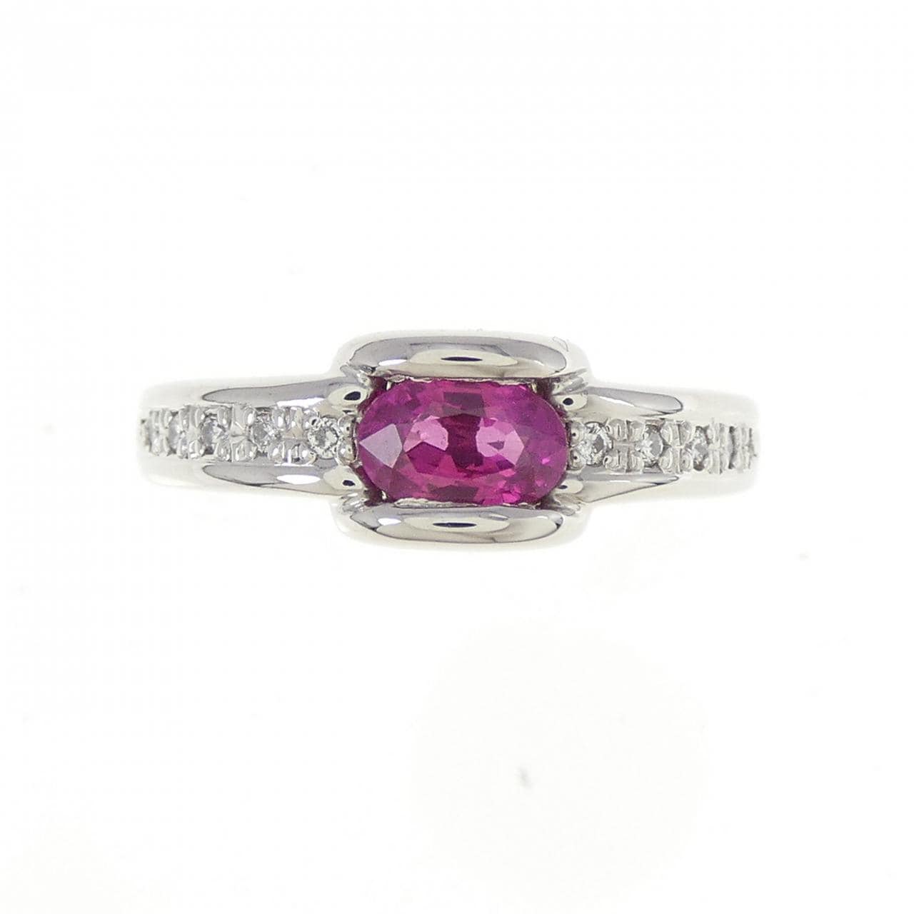 PT850 ルビー リング 0.60CT