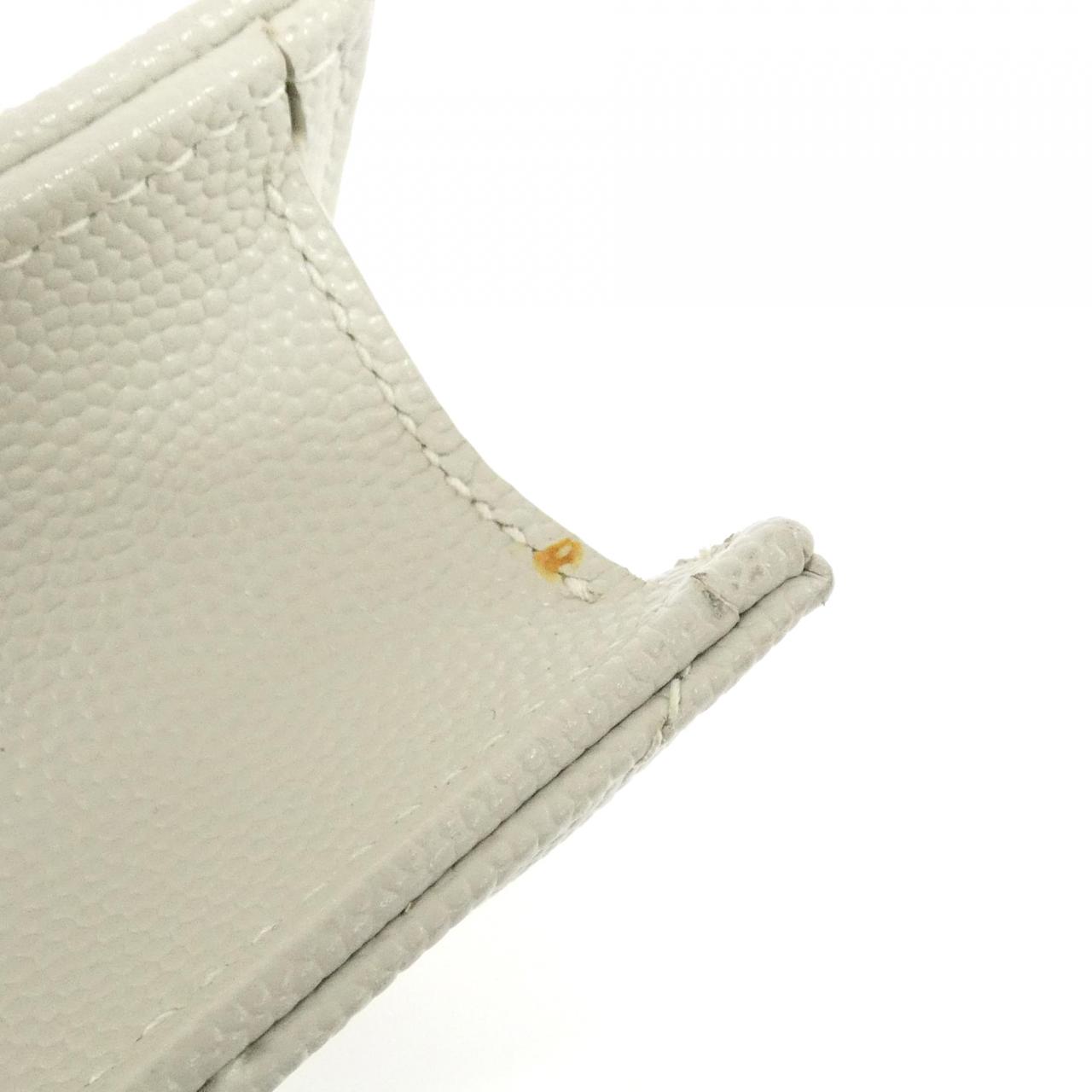 サンローラン 393953 BOW01 チェーンウォレット