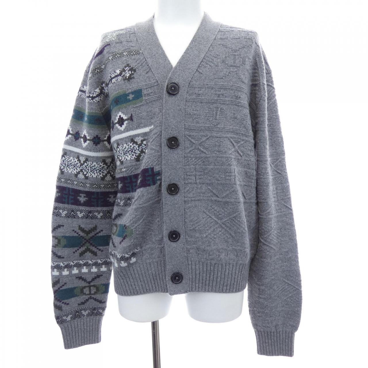 エルメス HERMES COULEURS EN COURS *32-5738 カーディガン