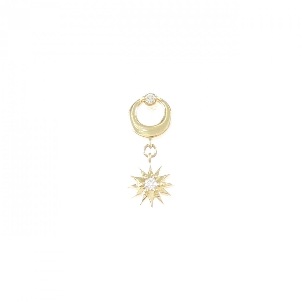 スタージュエリー ダイヤモンド ピアス 0.01CT 片耳