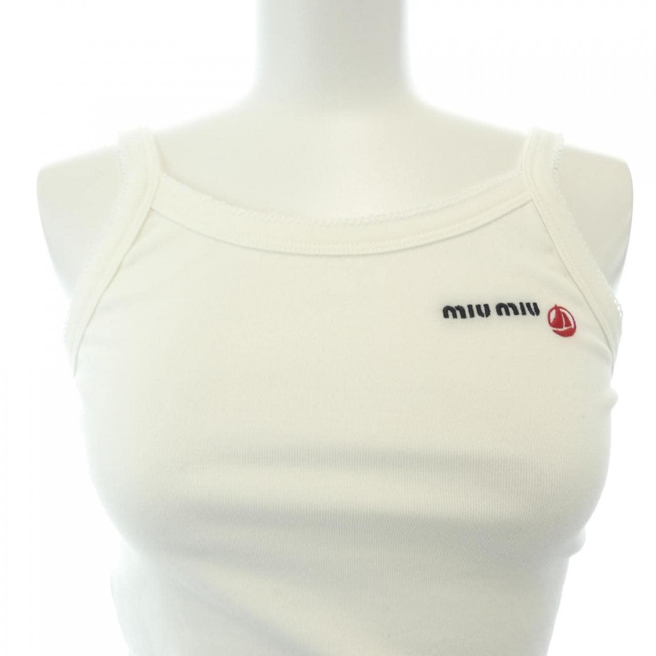 ミュウミュウ MIU MIU PETIT BATEAU MJT703 SOOO 16J8 キャミソール