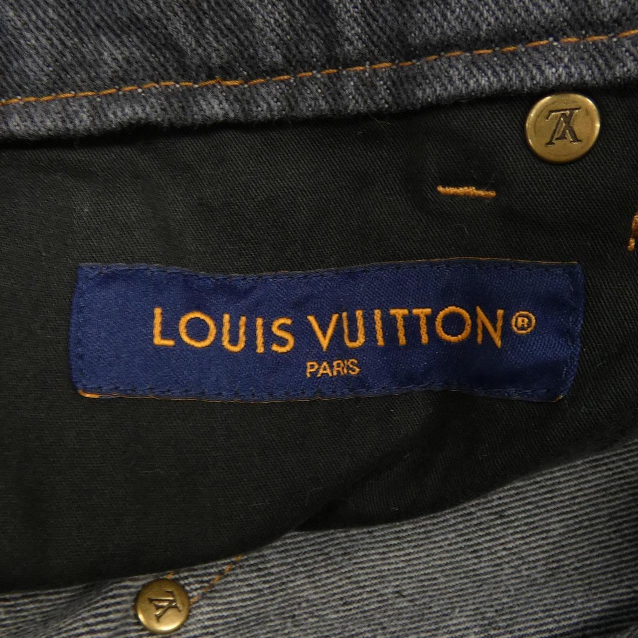 ルイヴィトン LOUIS VUITTON モノグラムフラワーデニムパンツ HPD92WY92 ジーンズ