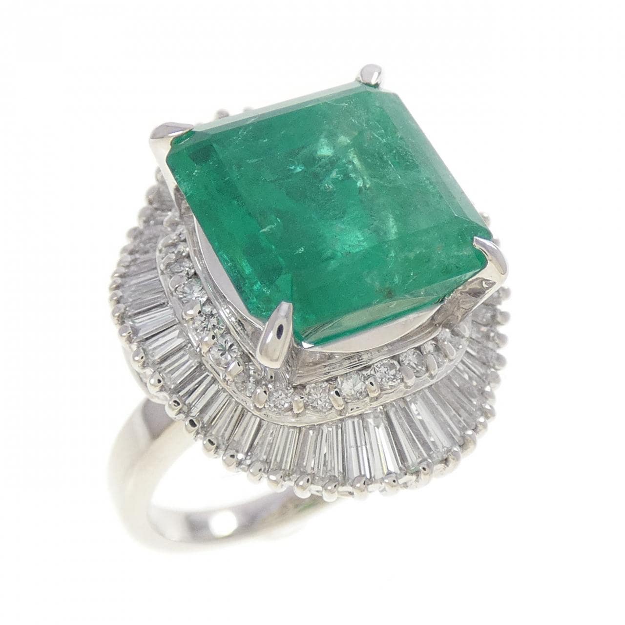 PT900 エメラルド リング 7.73CT コロンビア産