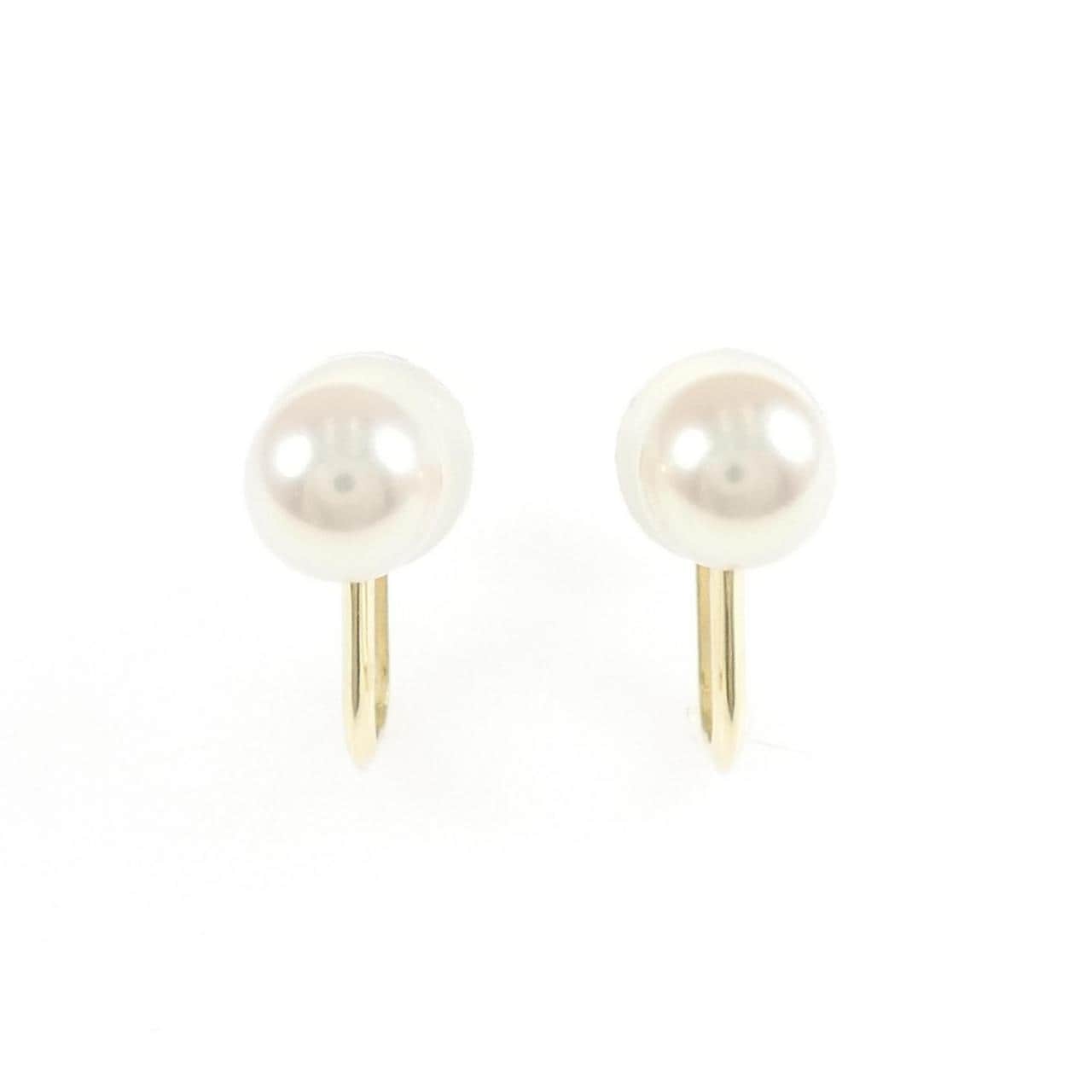 ミキモト アコヤパール イヤリング 6.4mm