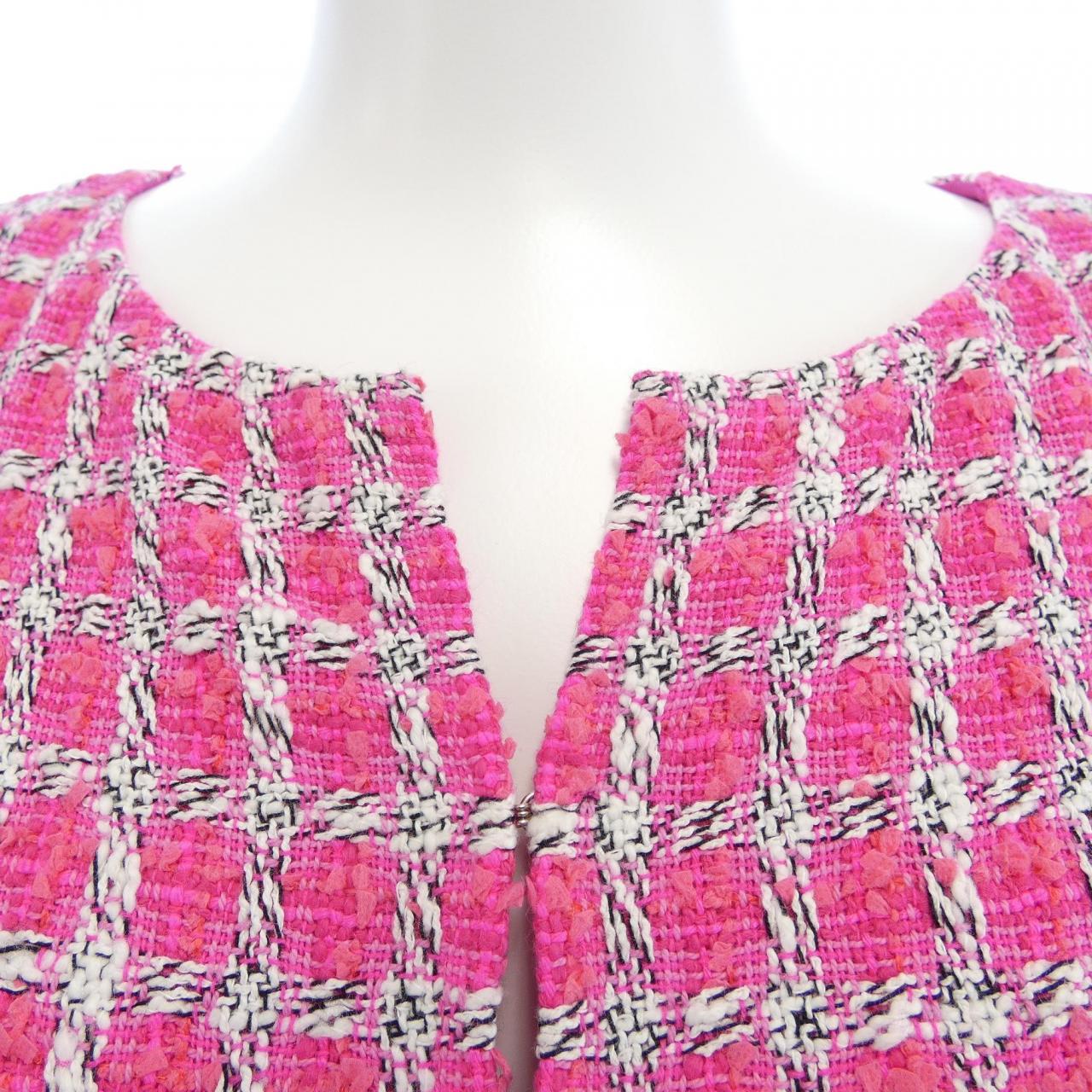 シャネル CHANEL P49012V35896 14S ノーカラージャケット