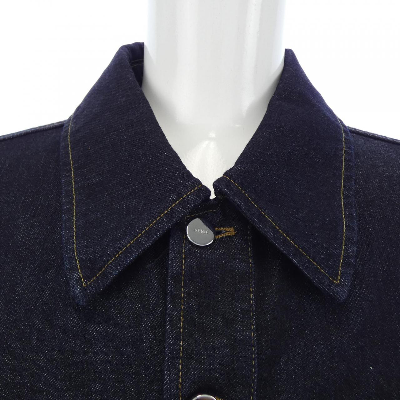 フェンディ FENDI FW1027 AUAD デニムジャケット