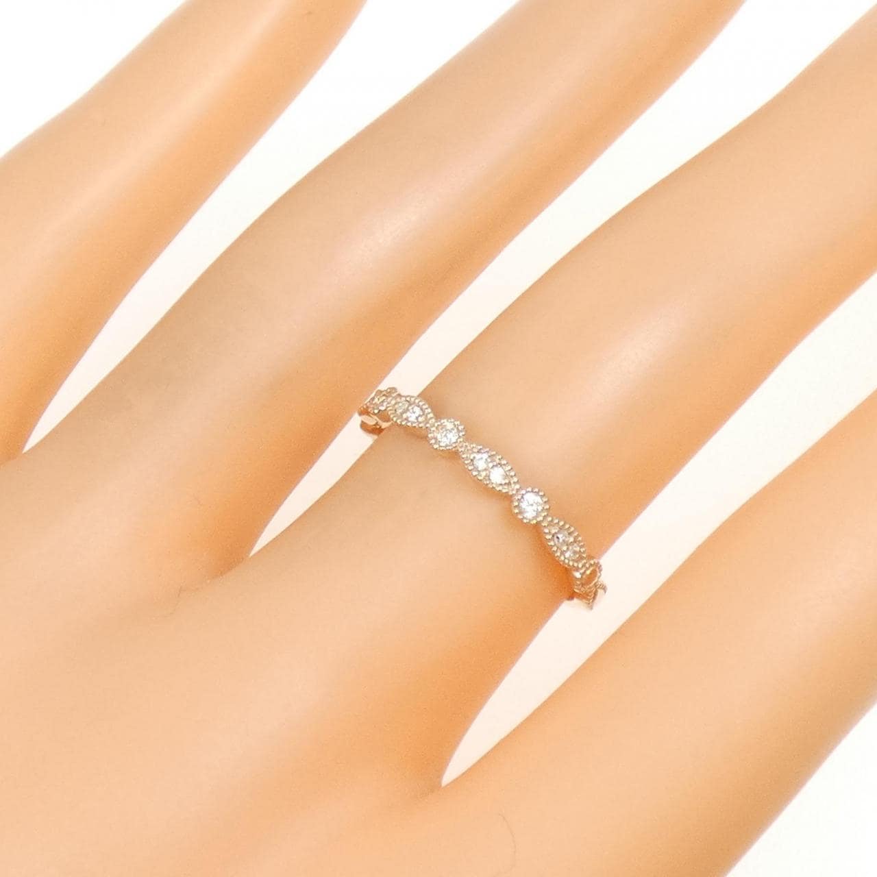 クミキョク ダイヤモンド リング 0.07CT