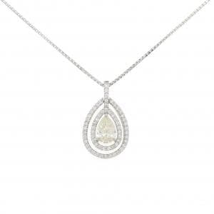 PT900/PT850 ダイヤモンド ネックレス 1.008CT